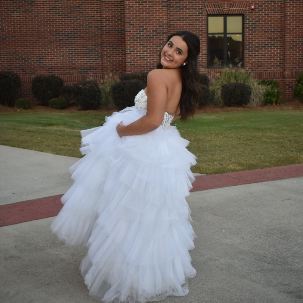 Ava Presley 29232 Long tiered Formal Dress Maxi